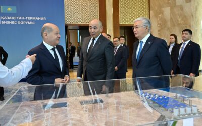 Kazakh-German Business Forum in Astana – Tokayev and Scholz visit Hyrasia One